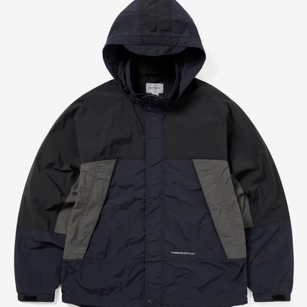 디스이즈네버댓 Nylon Mountain Jacket Navy s