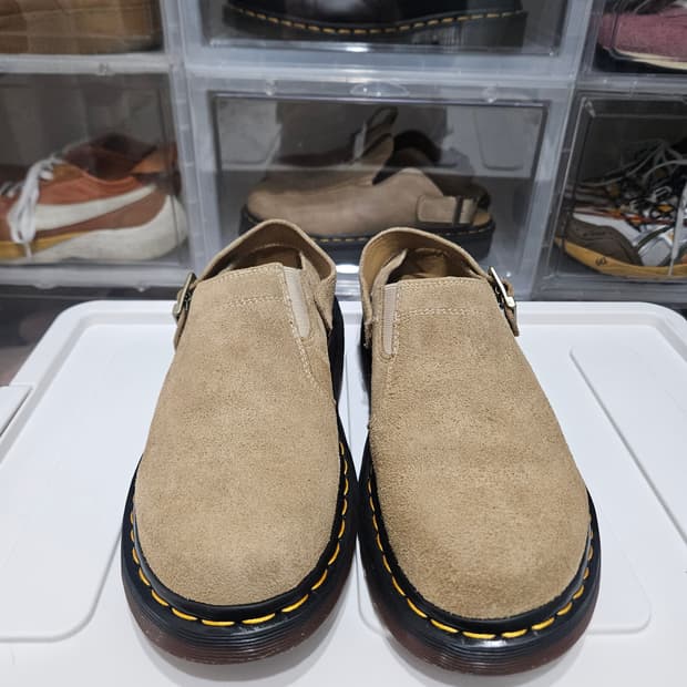 닥터마틴 아이샴 데저트 오아시스 스웨이드 뮬 베이지 UK9(280)