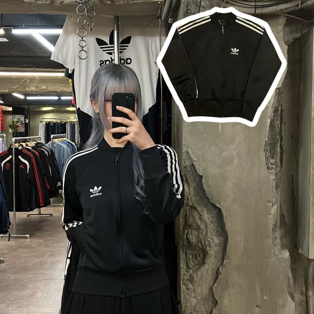 아디다스 파이어버드 트랙탑 져지 블랙 85  #csz2405