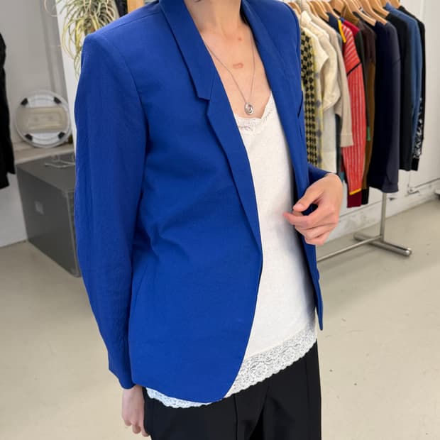 French blue jacket