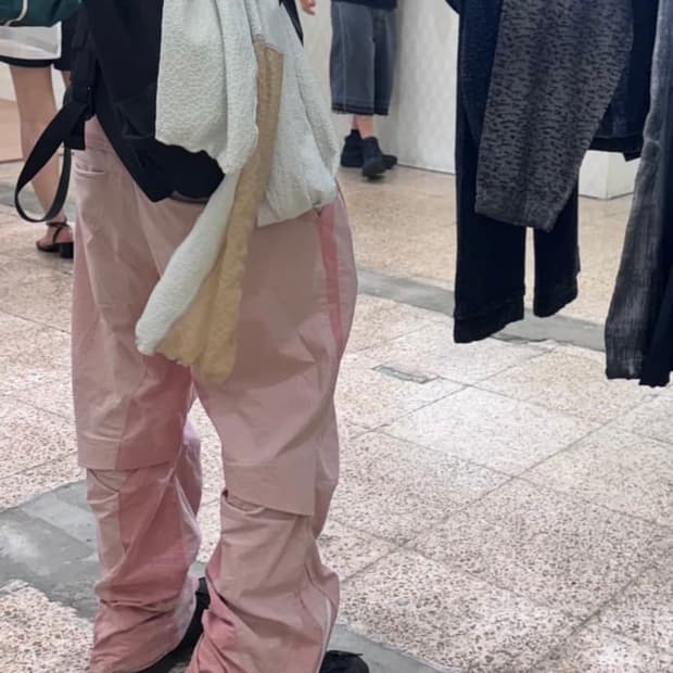 엑슬림 xlim ep.5 01 trousers 핑크 1사이즈