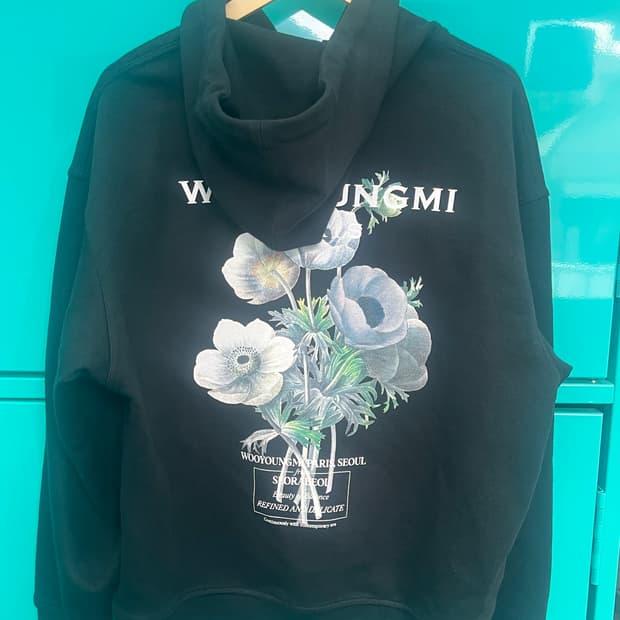 23FW 우영미 플라워 후드티