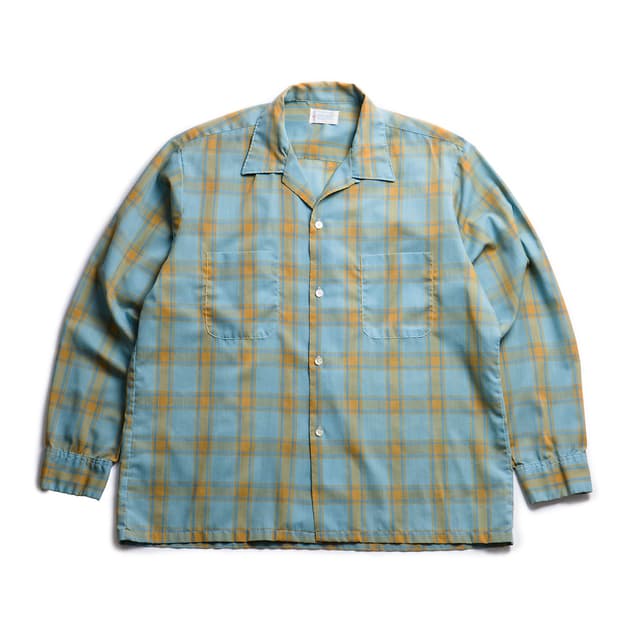 60’s Towncraft Plus Open Collar Shirt