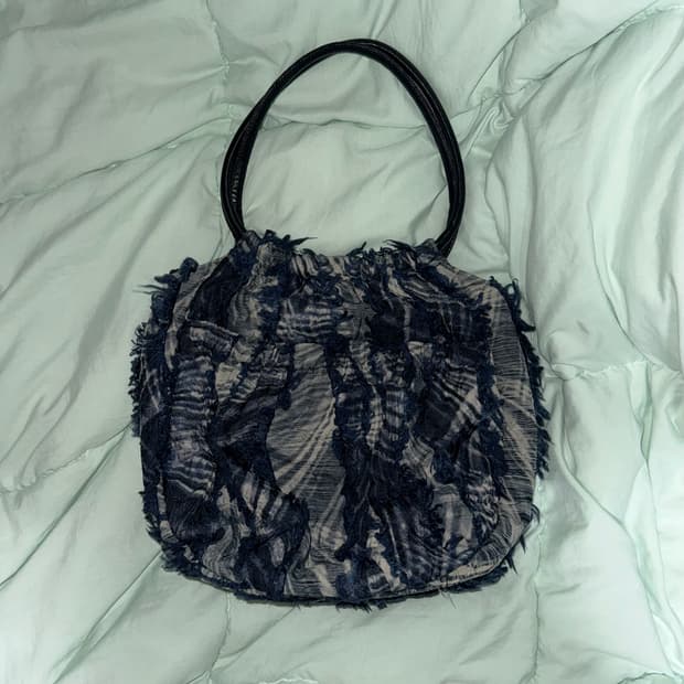 빈티지 y2k 데님 숄더백 