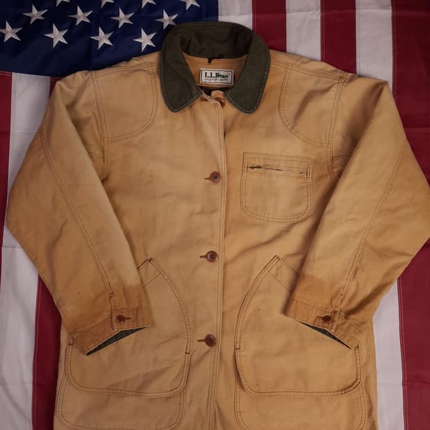 오리지날 90's 엘엘빈 프리마로프트 원단 워크자켓