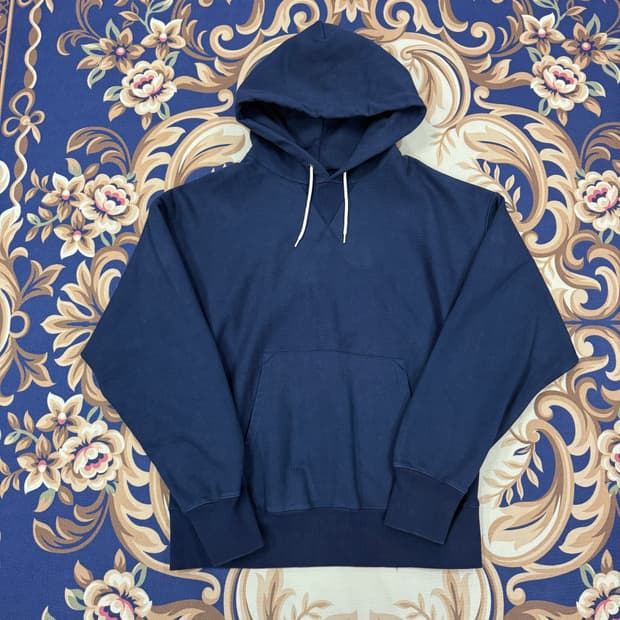 (L)아웃스탠딩 Outstanding 헤비웨이트 후드티셔츠(네이비)