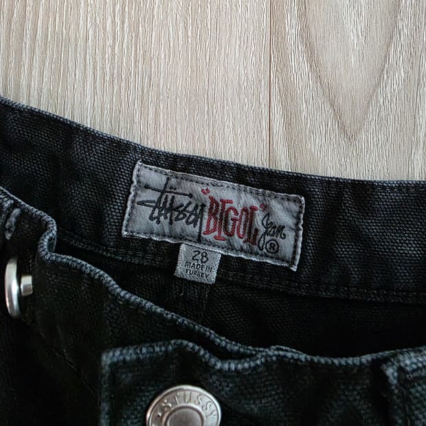 스투시 빅올진 청바지