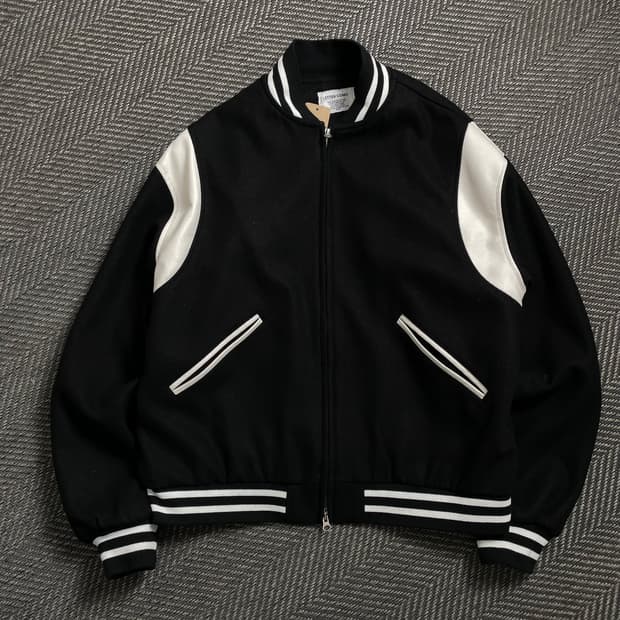 레테르코모 빅 어워드 스타디움 울 바시티 자켓o 4550