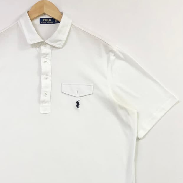 105 폴로 화이트 카라티