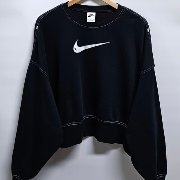 나이키 여성 빅스우시 크롭맨투맨 XL