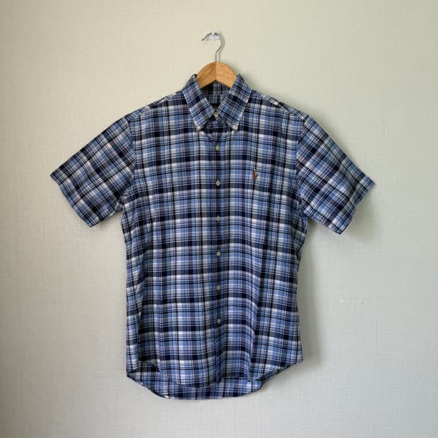 Polo check half-shirt S 폴로랄프로렌