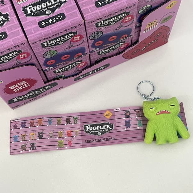 퍼글러 랜덤 피규어 키링 새상품