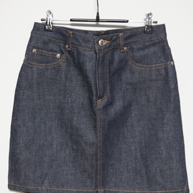 A.P.C 데님 스커트