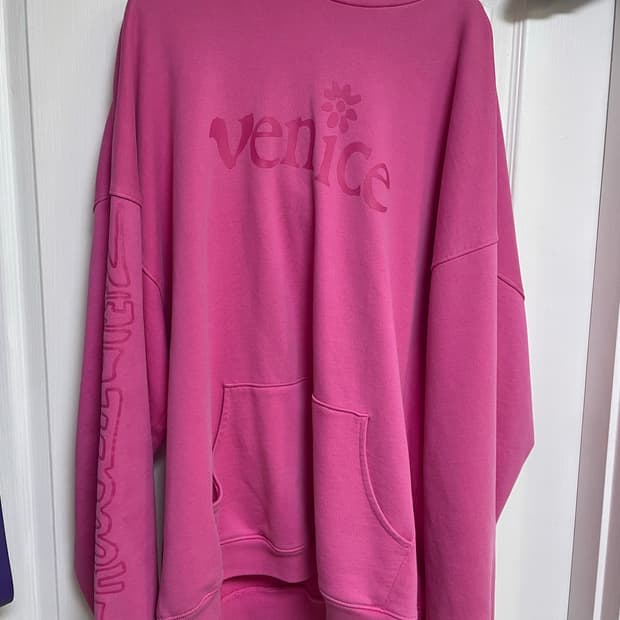 [L] ERL 베니스 핑크 후드