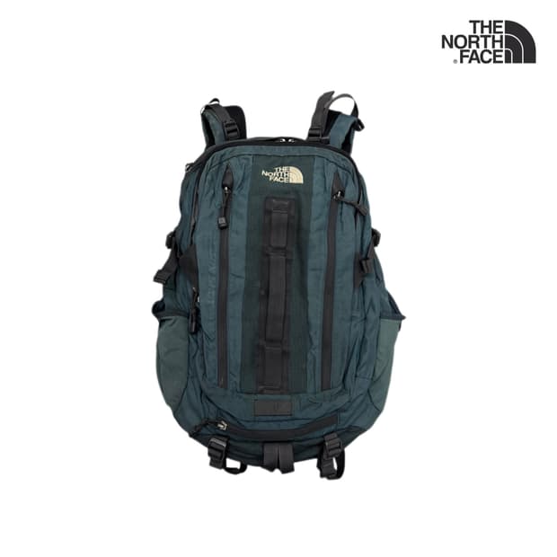 노스페이스 고프코어 청록색 테크니컬 백팩