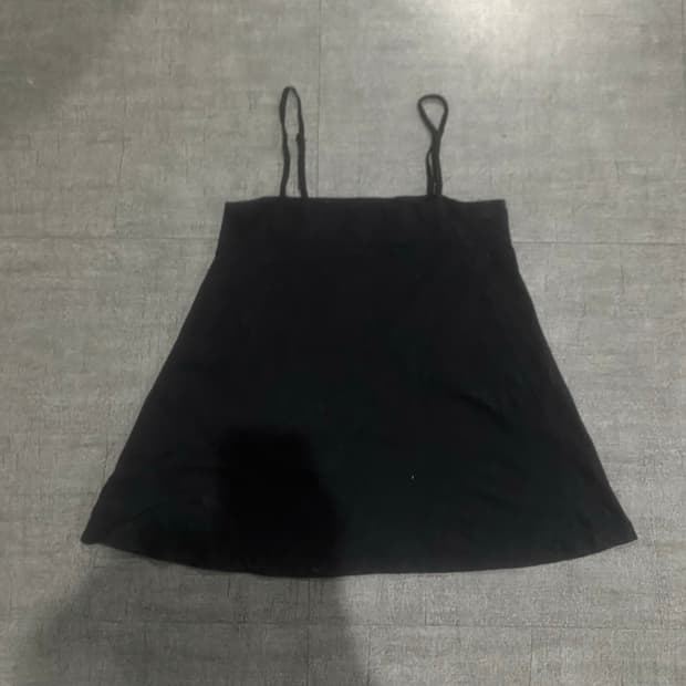 일본빈티지 Joias 하구미모리걸 a핏 나팔슬리브리스 나시탑