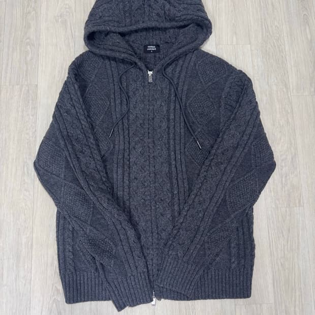 Musinsa Standard AranKnitting Hood Zipup