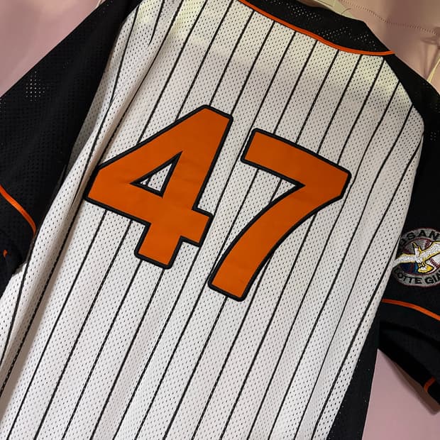 롯데 자이언츠 유니폼 47 롯데자이언츠 반팔 100사이즈 롯데유니폼