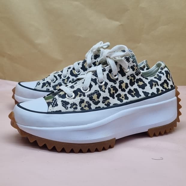 컨버스 런스타 하이크 호피 스니커즈 220