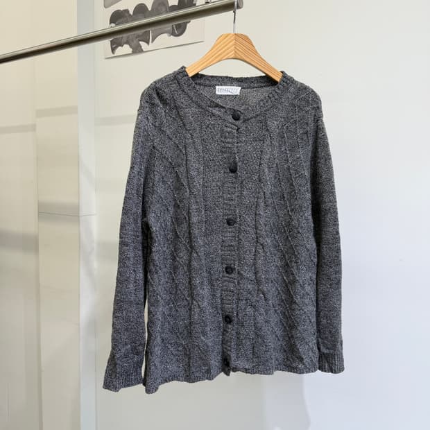 빈티지 BELLE CLUB (Made in Japan) 니트 가디건