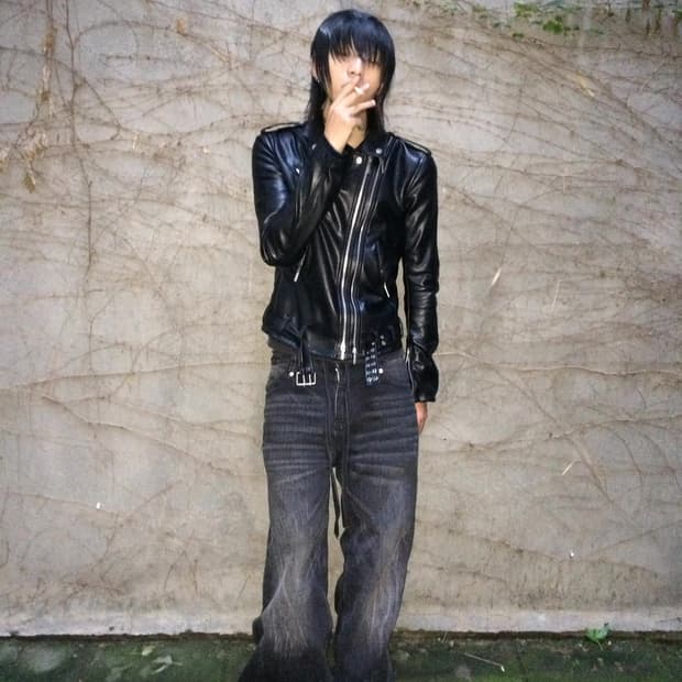 noEmosen Slim-fit leather(새상품/해외구매대행)