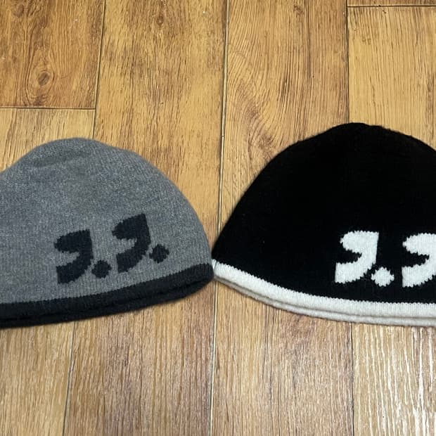 레스트앤레크레이션 리버시블 비니 블랙,그레이 일괄 판매