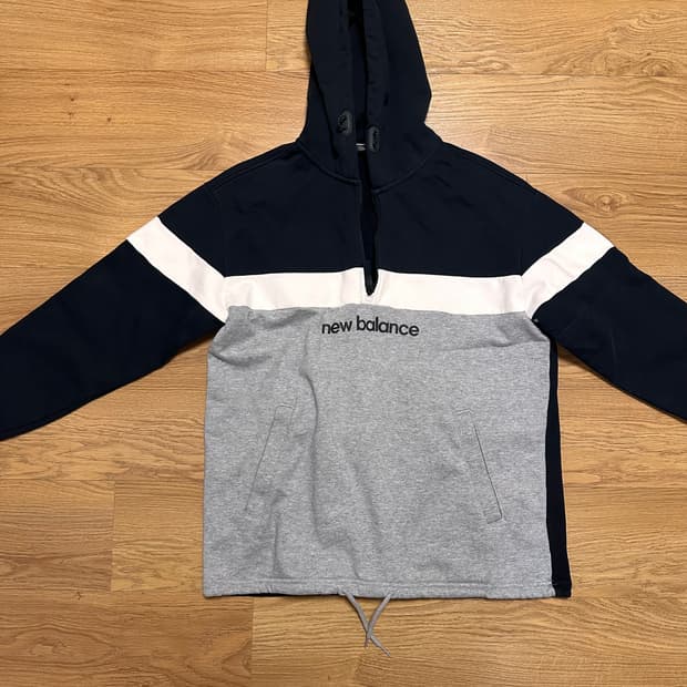 뉴발란스 아노락 후드티