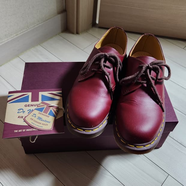 [닥터마틴] 1461 체리 레드(Made in England)