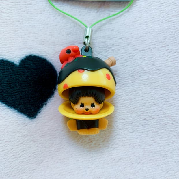 몬치치 타코야끼 캐스터네츠 키체인