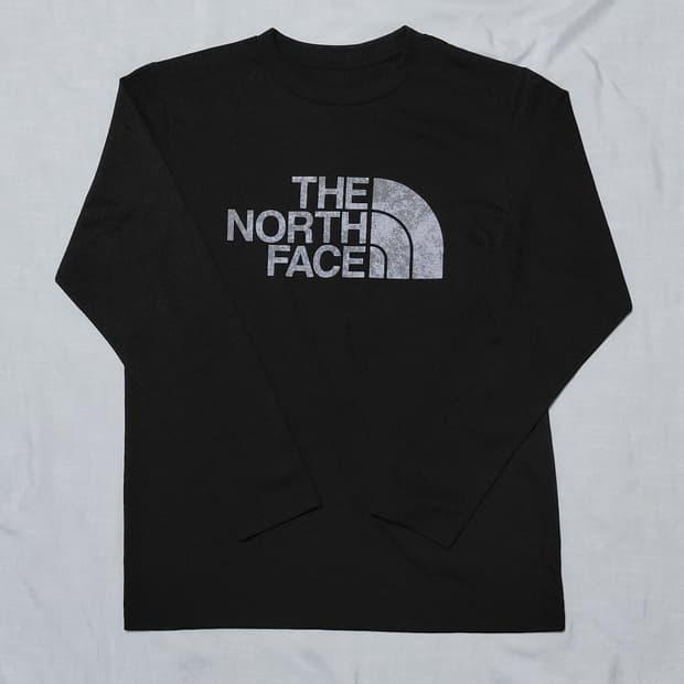 [S] 더 노스페이스 빅로고 폴리진 기능성 긴팔 티셔츠 (NT32384)