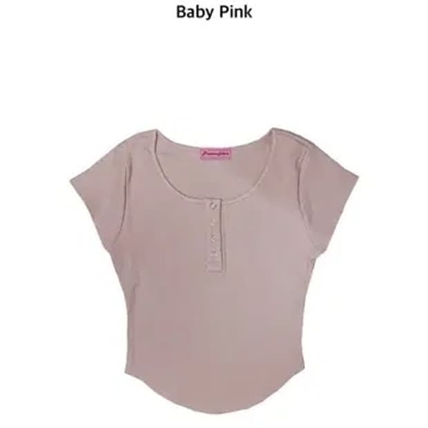 플리즈노팔로우 제니탑 베이비 핑크