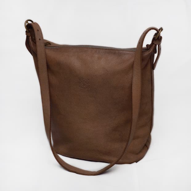 일비종떼 풀그레인 레더 클래식 가죽 버킷백 (숄더.크로스)