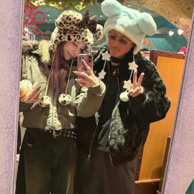 도쿄 디즈니 리조트 레오파드 미니마우스 팬캡