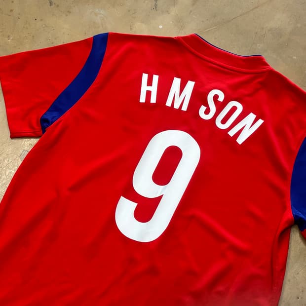 XL 14-16 대한민국 국가대표 NO.9 손흥민 유니폼