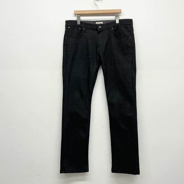 00s 헬무트랭 블랙 데님 팬츠 (made in usa)