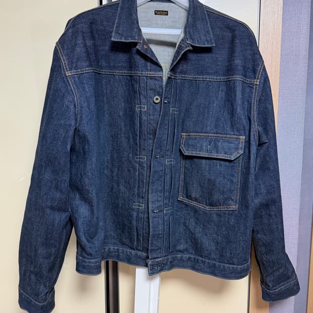 캐피탈 14oz 1st 데님자켓 7사이즈