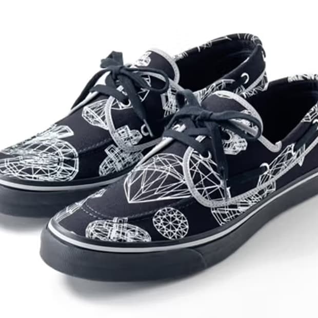 BBC 3D DOLLAR & DIAMOND DECK SHOES