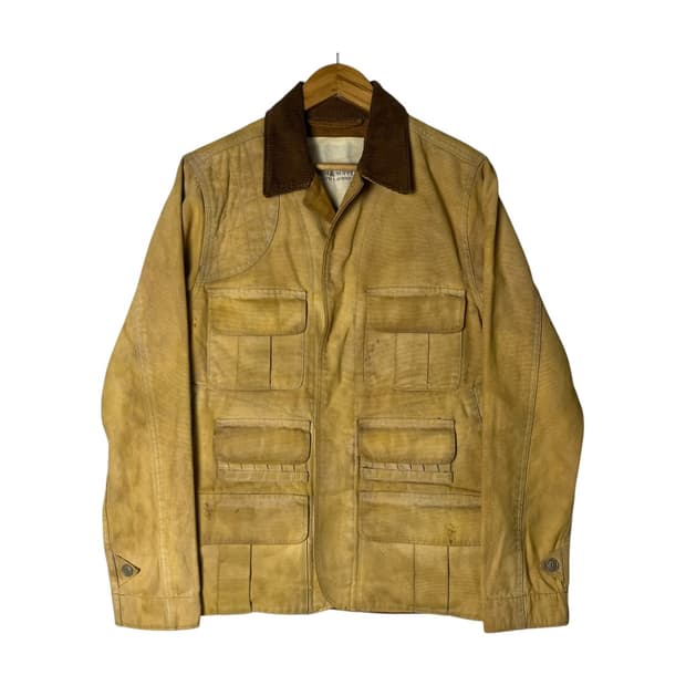 [POLO] 데님앤서플라이 랄프로렌 멀티포켓 빈티지 워싱 헌팅 자켓