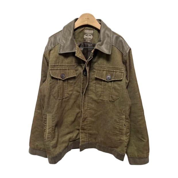 코듀로이 트러커 워크자켓