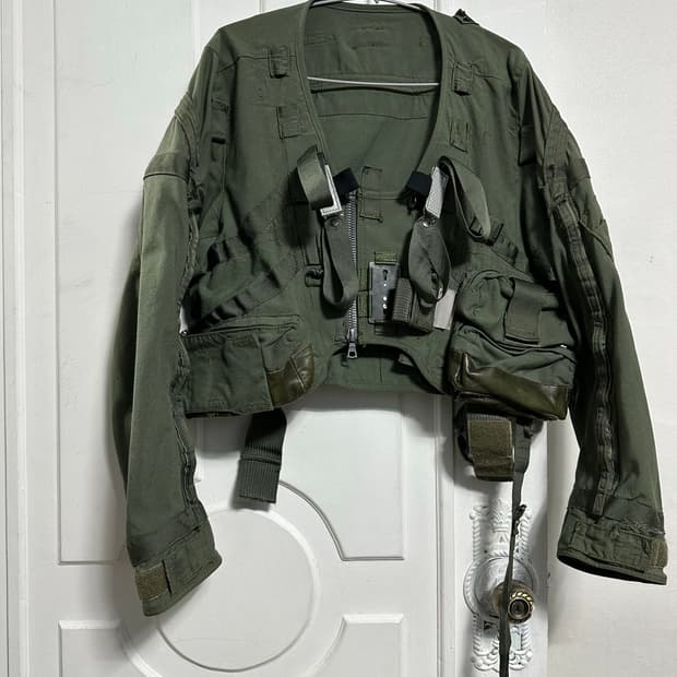 영국군 RAF MK-41 파일럿 라이프 프리저버 자켓