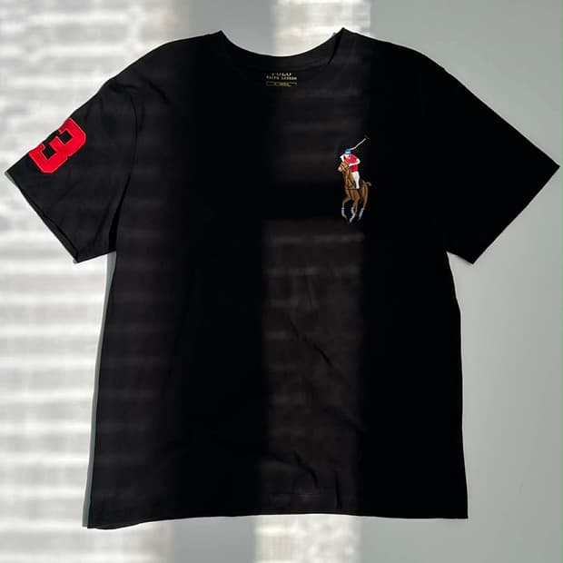 [XL] 폴로 랄프로렌 빅포니 코튼 라운드 반팔 티셔츠