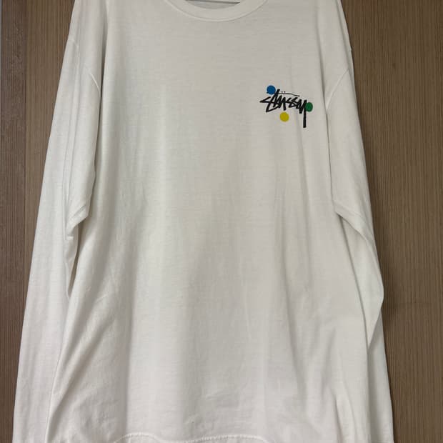 스투시 dot collage 롱슬리브 (남녀공용)