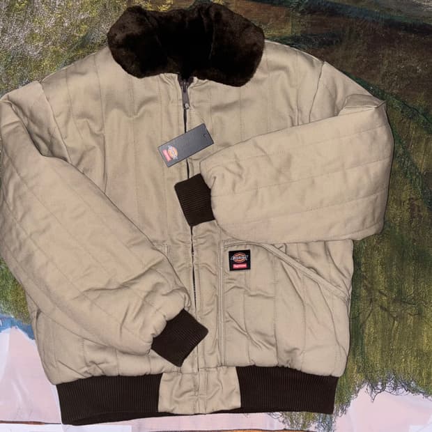 (새상품) 슈프림 디키즈 25FW 리버시블 자켓