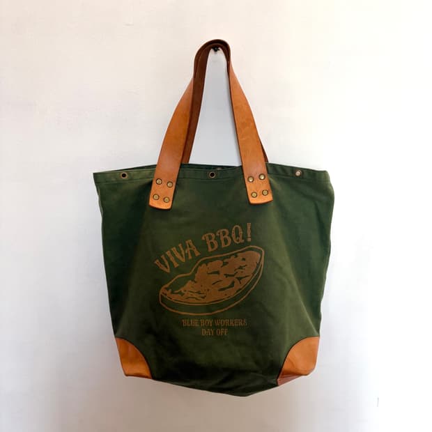 더 슈페리어 레이버(The Superior Labor) 수제 캔버스 토트