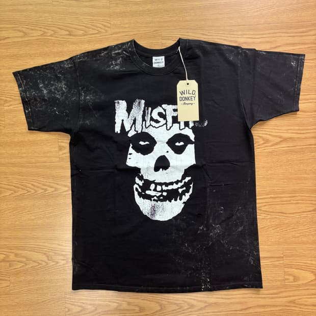 [새상품] 와일드 동키 미스핏츠 티셔츠 M misfits
