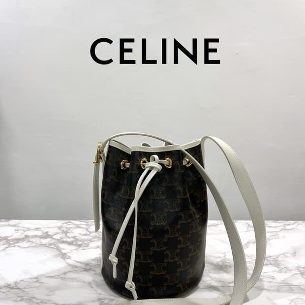 CELINE 셀린느 트리오페 스트링 버킷백