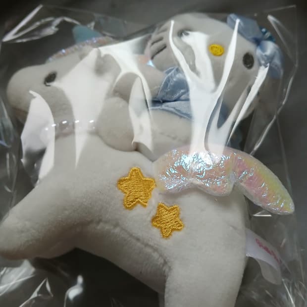 헬로키티 유니콘 인형 키링 새상품