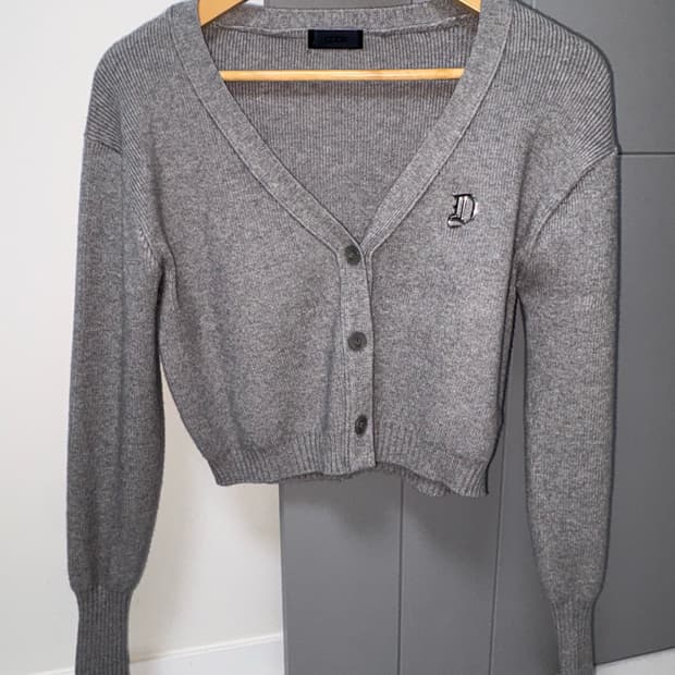 오도어 본 가디건 (그레이)