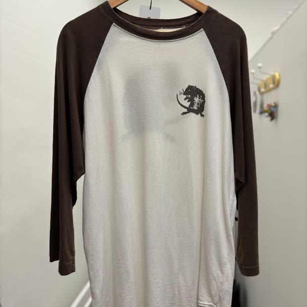 Stussy “RAT” ringer sleeve