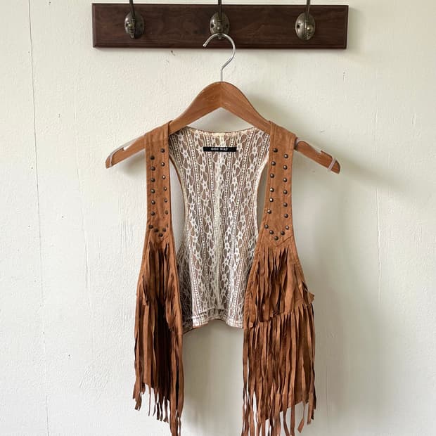 one way 웨스턴 프릴 베스트